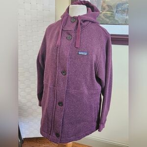 Patagonia Purple Hooded Utility Jacket